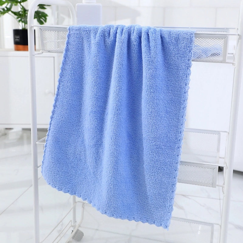 Soft and Absorbent Coral Fleece Bath Towel 70x140cm, High-Density Warm Home Towel | Bath Towels & Accessories