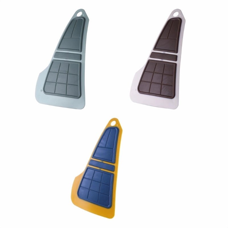 Minimalist Geometric Cleaning Brush PP TPR Handle | Home Cleaning Tools