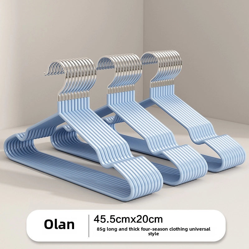 Thickened Plastic Coated Non-slip Clothes Hanger for Adults and Children|Home & Kitchen/Hangers & Closet Storage