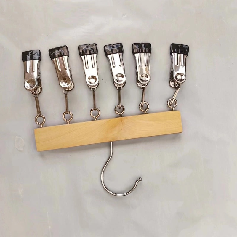 Peaked Cap Hanger Multi-Clip Hat Storage Rack for Dormitory & Home Organization|Home Storage & Organization