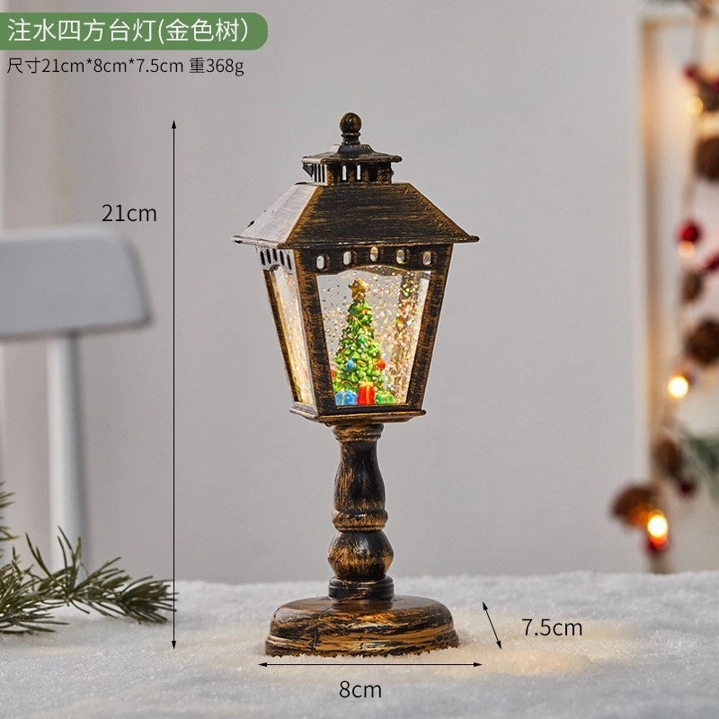 Christmas LED Night Lights Plastic Decoration for Holiday Season | Home Decor Lighting
