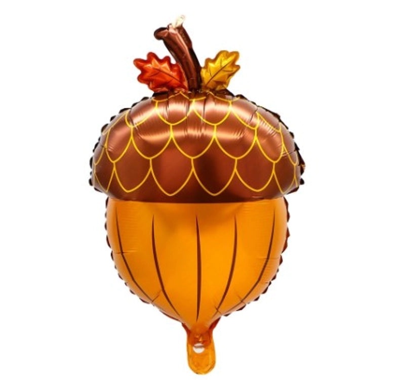 Minimalist Classic Pumpkin Aluminum Film Christmas Balloons | Holiday Party Decorations