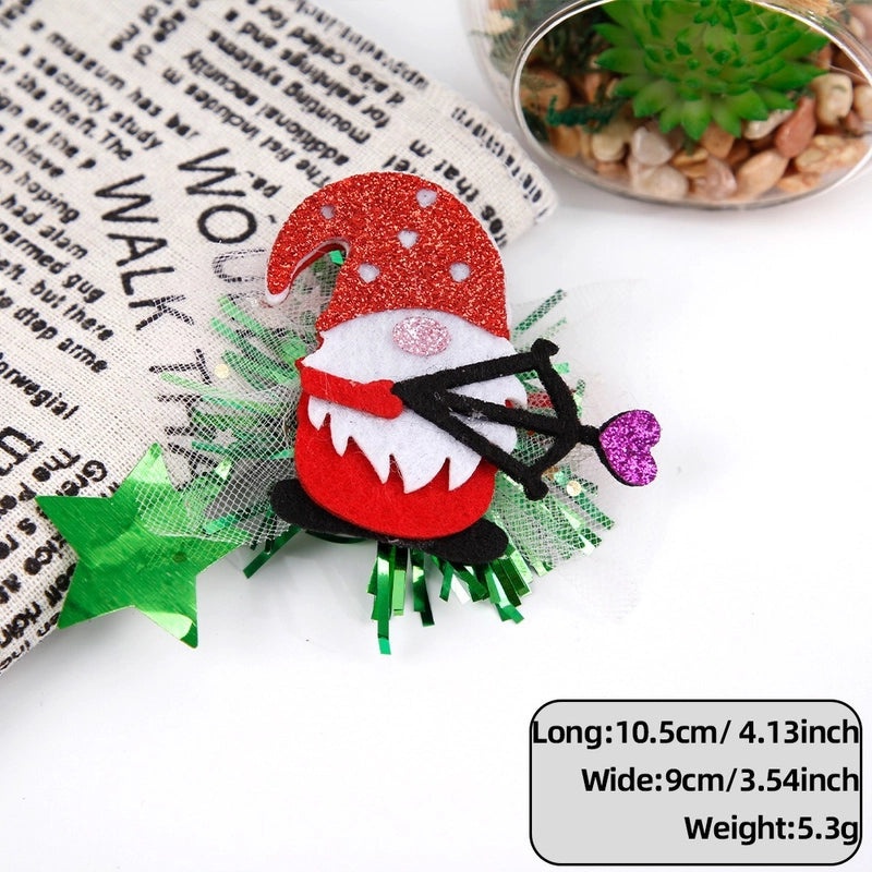 Valentine's Day Rose Heart Hairpin Classic Letter Design Felt Cloth Party Accessory 1 Piece|Hair Accessories