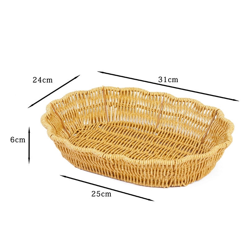 Simple Minimalist Solid Color Storage Basket for Home Organization|Home Storage & Organization