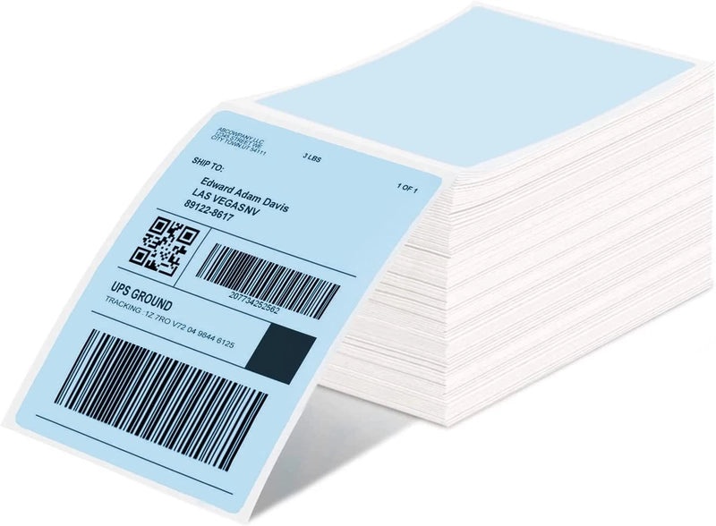 Phomemo Round Waterproof Thermal Label Paper Self-Adhesive Electronic Logistics Shipping Labels|打印耗材