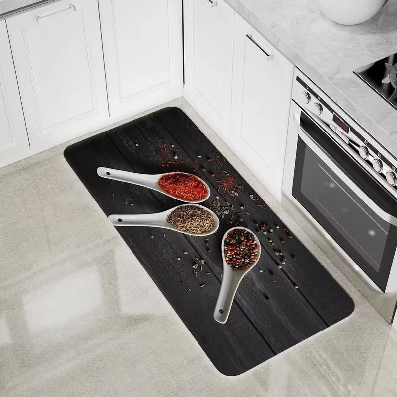 Cozy Casual Spices Pattern Polyester Rug | Home Decor Carpet