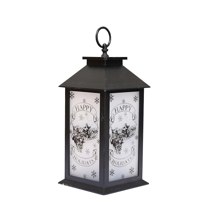 Christmas Decorative Flame Lamp | Holiday Home Decor