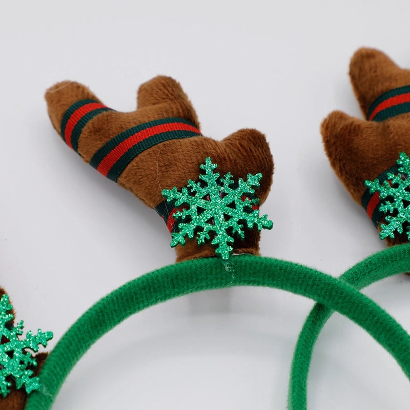 Festive Nordic Reindeer Antler Hairband Cute Christmas Party Accessory|Hair Accessories