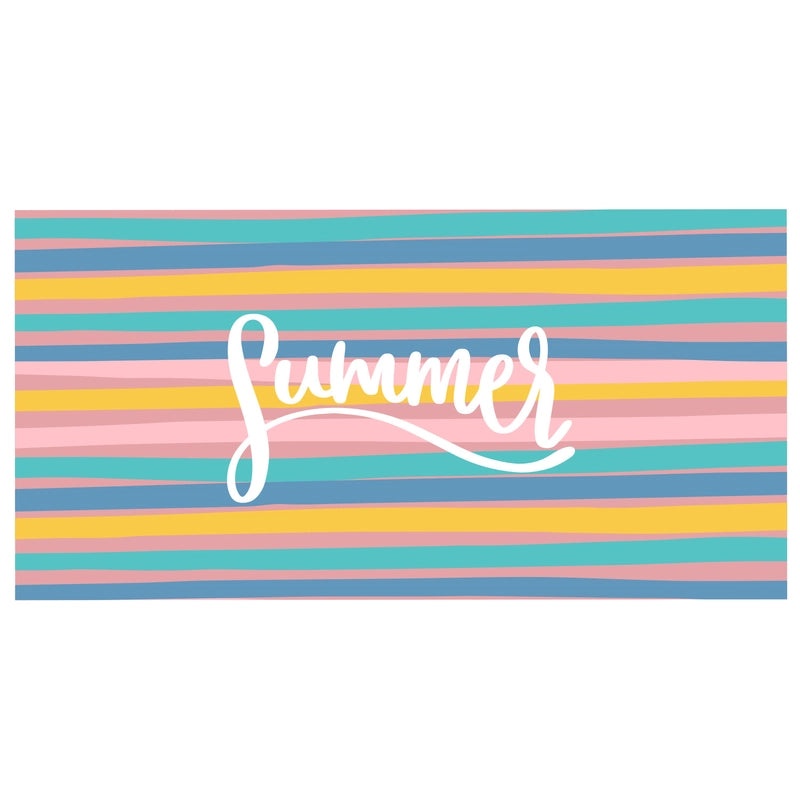 Underwater Animal Print Double-Sided Velvet Polyester Bath Towel | Bath & Beach Towels