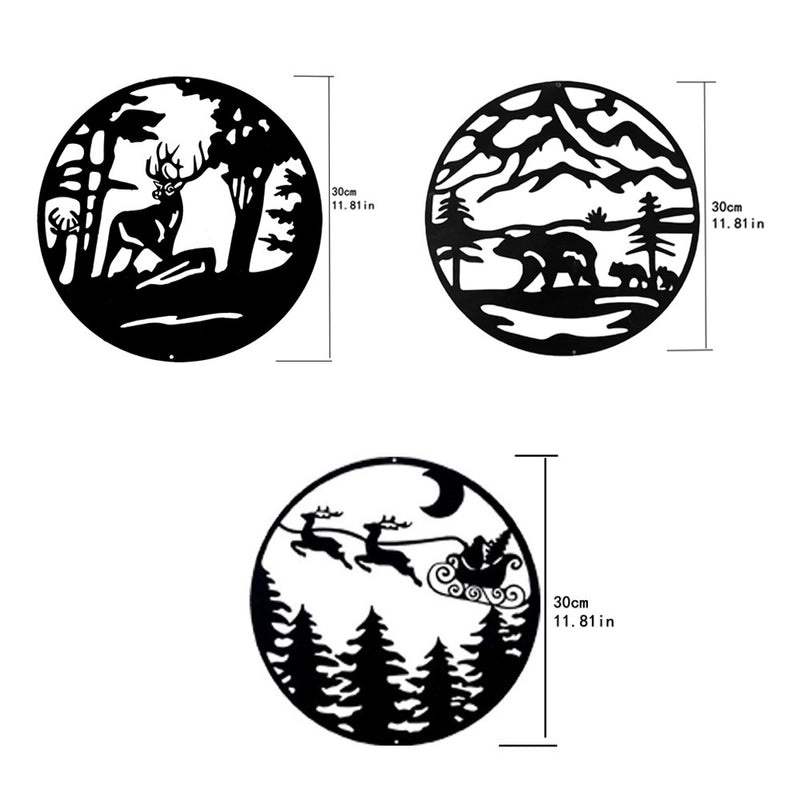 European Iron Wall Hanging Pendant Decorative Home Wall Art Living Room Ornament|Home Decor