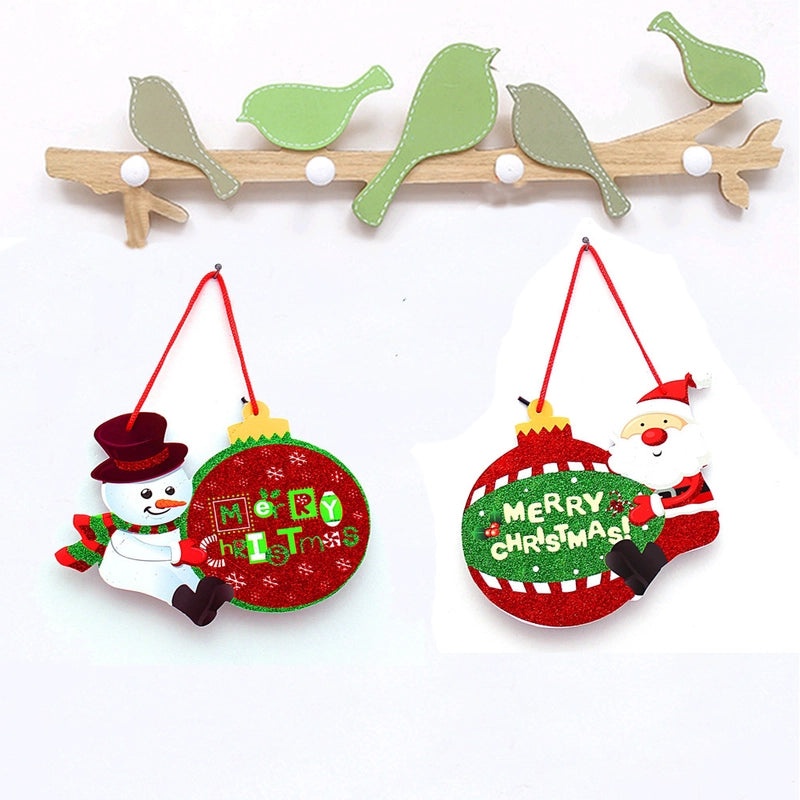 Christmas Cartoon Style Minimalist Pendant Necklace Simple Cute Jewelry|Jewelry Accessories