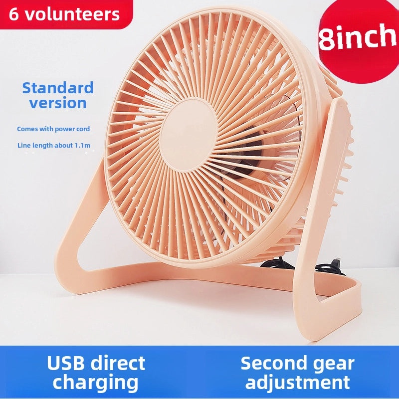 5-inch Mini USB Silent Electric Desktop Fan Compact Small Circulating Fan for Office and Home Use|Home & Office Fans