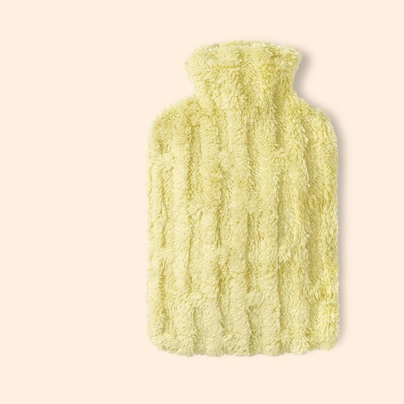 Minimalist Solid Color PVC Hot Water Bottle for Warmth & Comfort | Home & Living Accessories