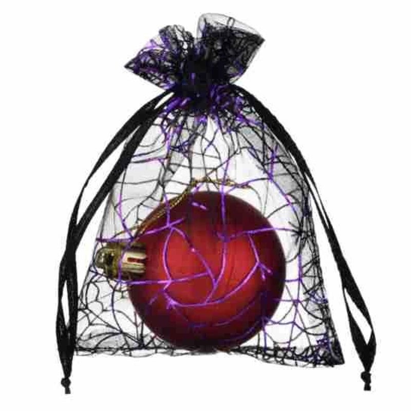 Halloween Spider Web Bat Skull Gift Bags Gauze Party Supplies Christmas Festival Wrapping|Party Supplies