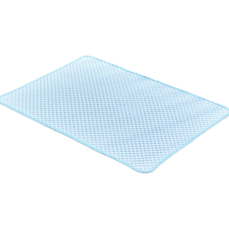 Cooling Ice Silk Pet Pad for Dogs and Cats Portable Breathable Summer Sleeping Mat for Home and Car | Pet Cooling Accessories