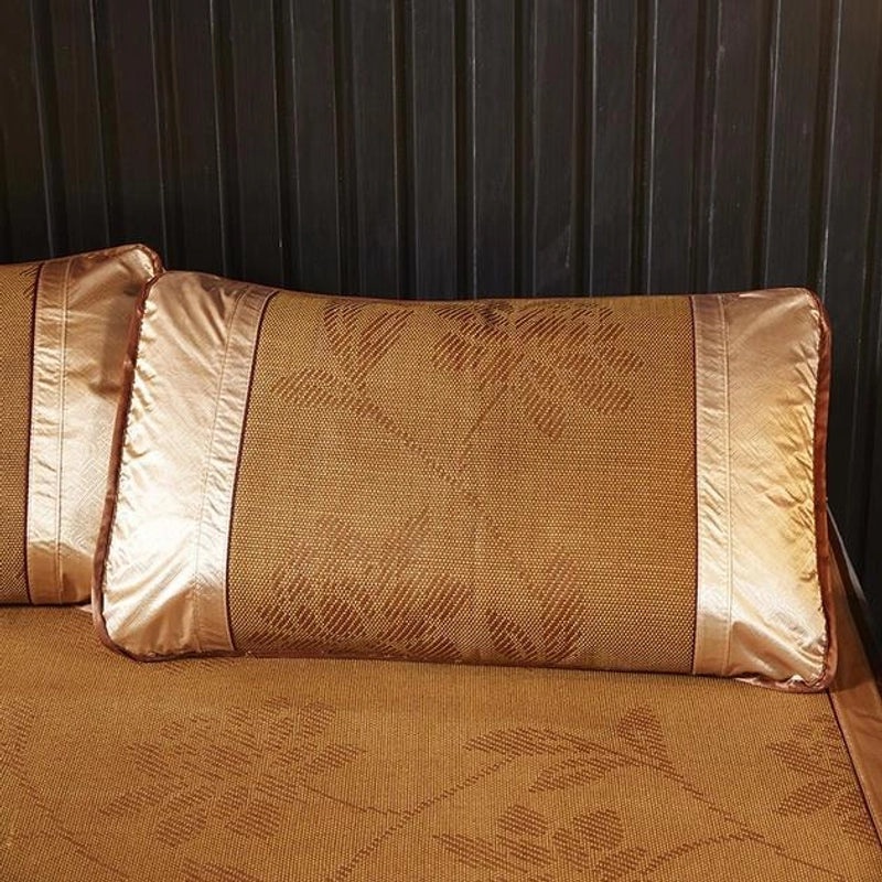 Summer Rattan Pillow Cover Cool Mat Single Double Size Soft Breathable|Home Decor Bedding Accessories