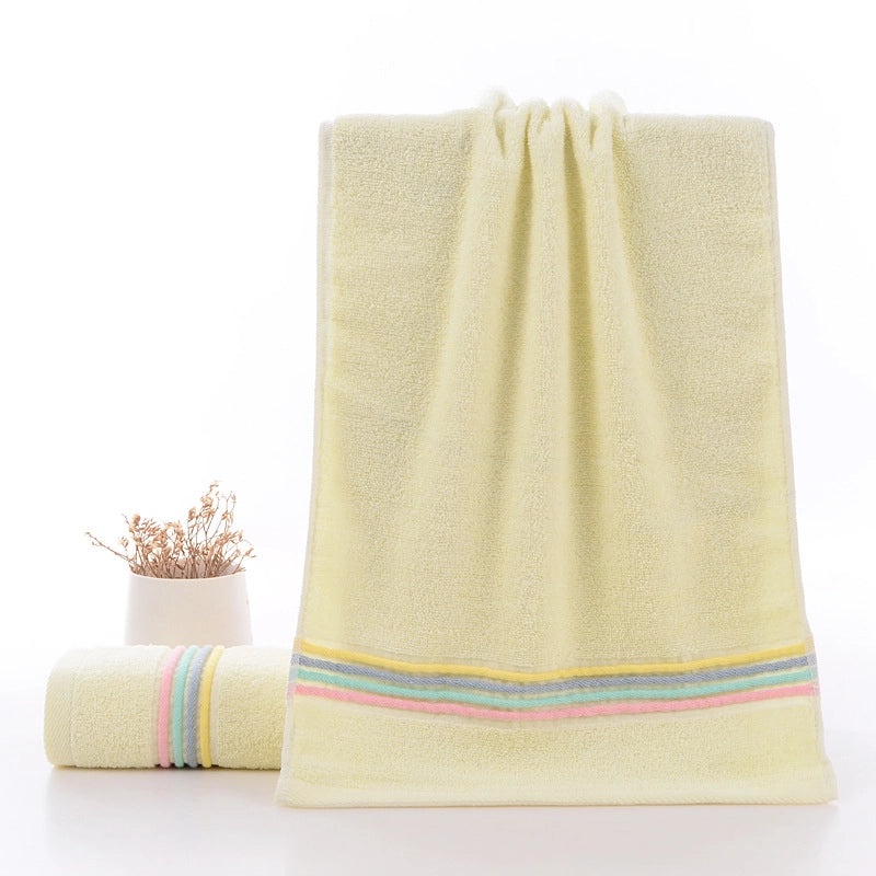 Gaoyang Cotton Absorbent Face Towel Embroidered Polyester Cotton Soft Washcloth Independent Packaging|Home & Living - Bath Towels