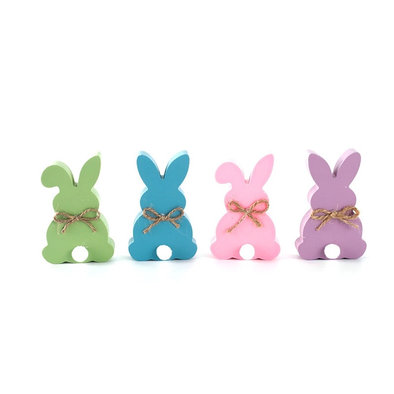 Easter Bunny Wooden Desktop Decor DIY Craft Kit | Home & Living > Seasonal Decorations
