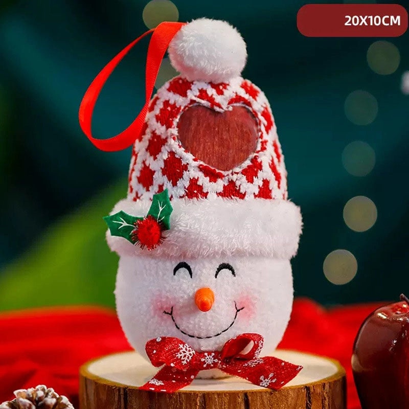 Christmas Tree Santa Claus Snowman Gift Bags Festive Party Wrapping Supplies|Holiday Party Supplies