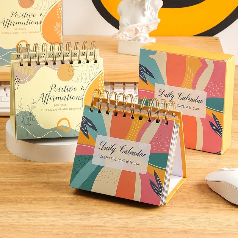 Japanese Aesthetic Letter Paper Desk Calendar Decorative Stationery | Home Decor & Office Supplies