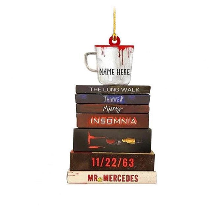 2023 Acrylic Heart-Shaped Book Lover Ornament for Librarians | Home Decor & Book Accessories