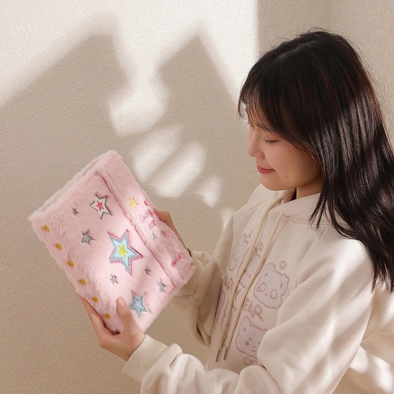 Star Pattern Plush Graduation Photo Album Minimalist Cartoon Preppy Style|Photo Albums & Scrapbooks