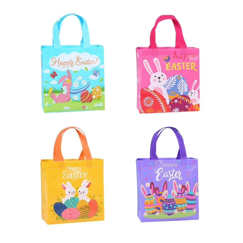 Easter Cute Cartoon Themed Nonwoven Daily Use Bag|Accessories & Bags