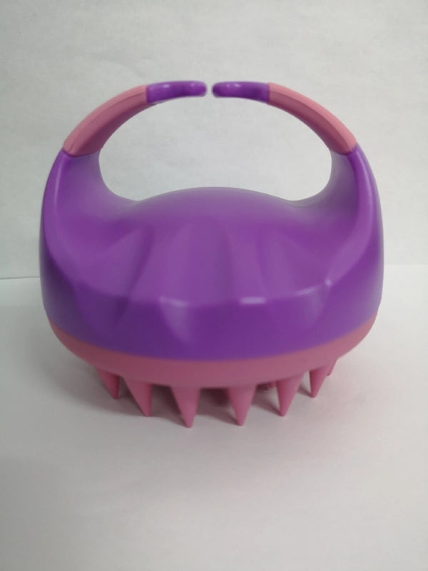 Silicone Handheld Shampoo Brush for Scalp Massage and Bath Cleaning | Hair Care & Styling Tools