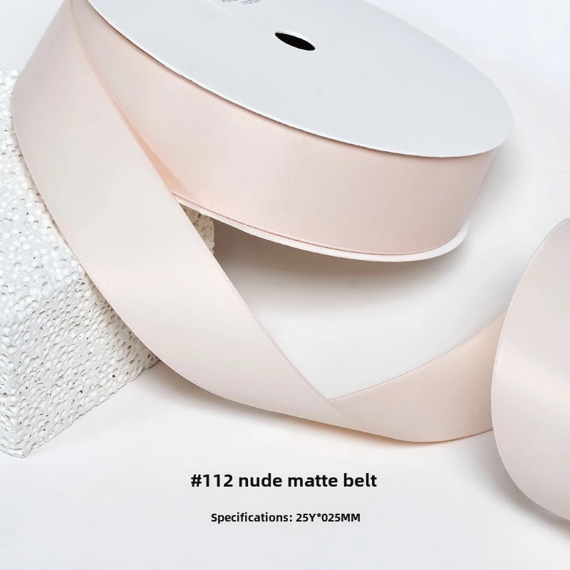 Yao Ming Han Style Milk Silk Ribbon Bow Hair Accessory Korean Full-matte Floral Packaging Belt|Hair Accessories