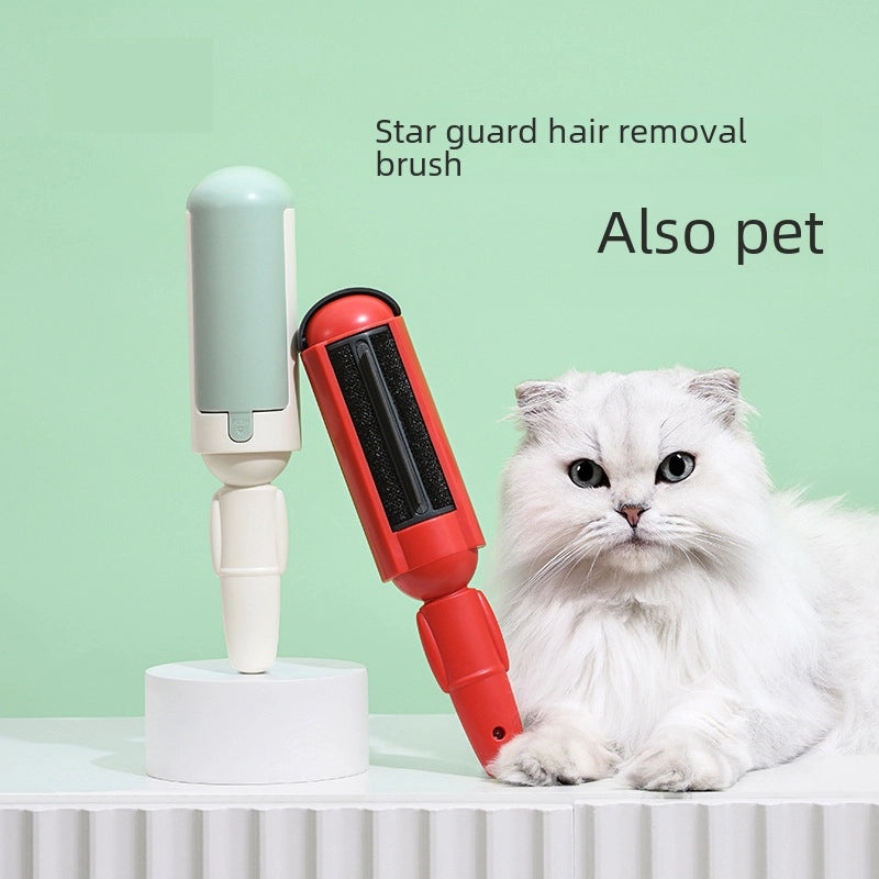 Pet Hair Removal Roller Brush Two-Way Electrostatic Lint Remover for Clothes Sofa Cats and Dogs|Pet Grooming Tools
