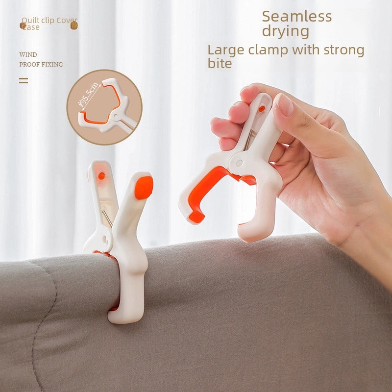 Large Windproof Cotton Quilt Clip, Non-slip Seamless Clothes Hanging Clip for Household Sun-drying|Home & Garden Accessories