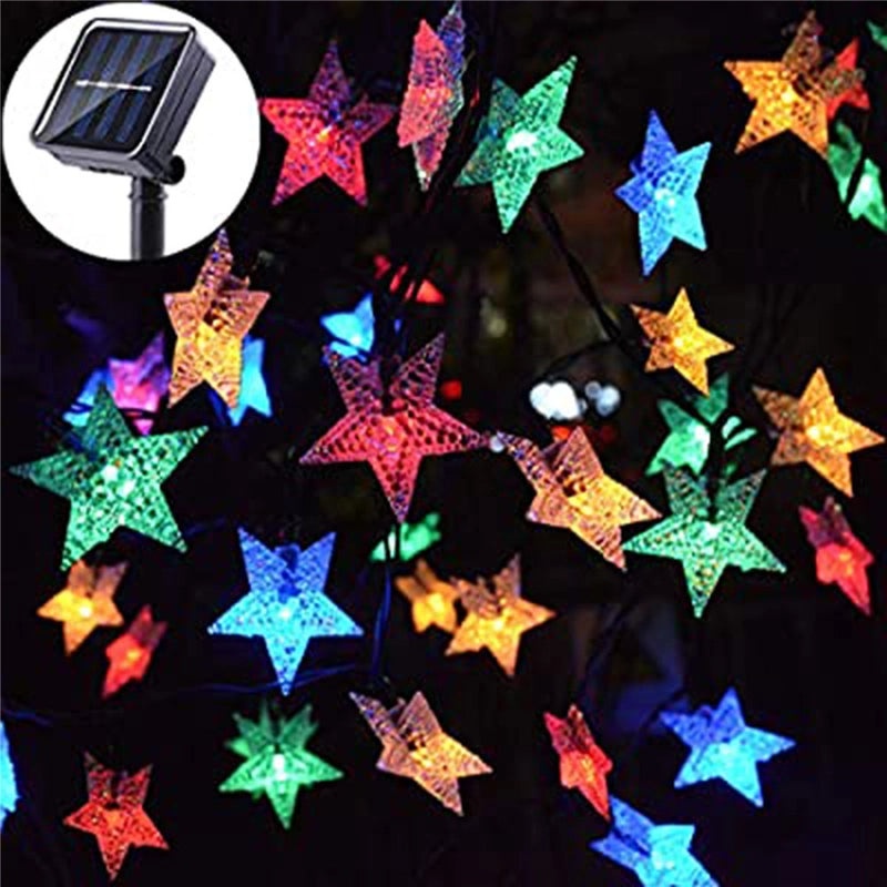 Valentine's Day Acrylic Star String Lights for Romantic Decor|Home Decor & Lighting