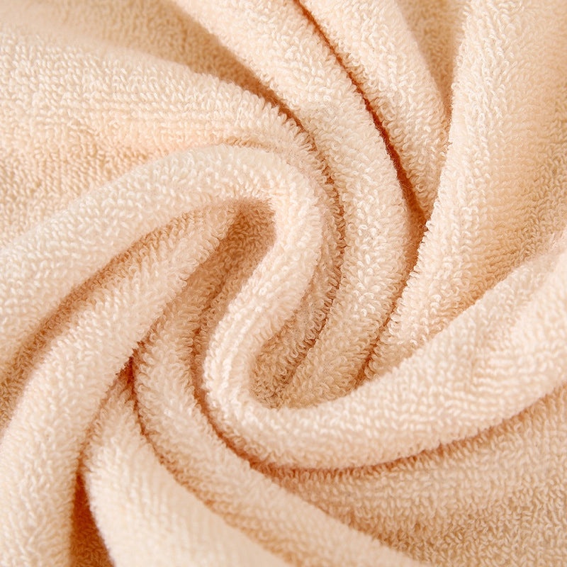 Pure Cotton Thickened Adult Face Towel with Watergrain Texture and Embroidered Logo|Home & Living Towels