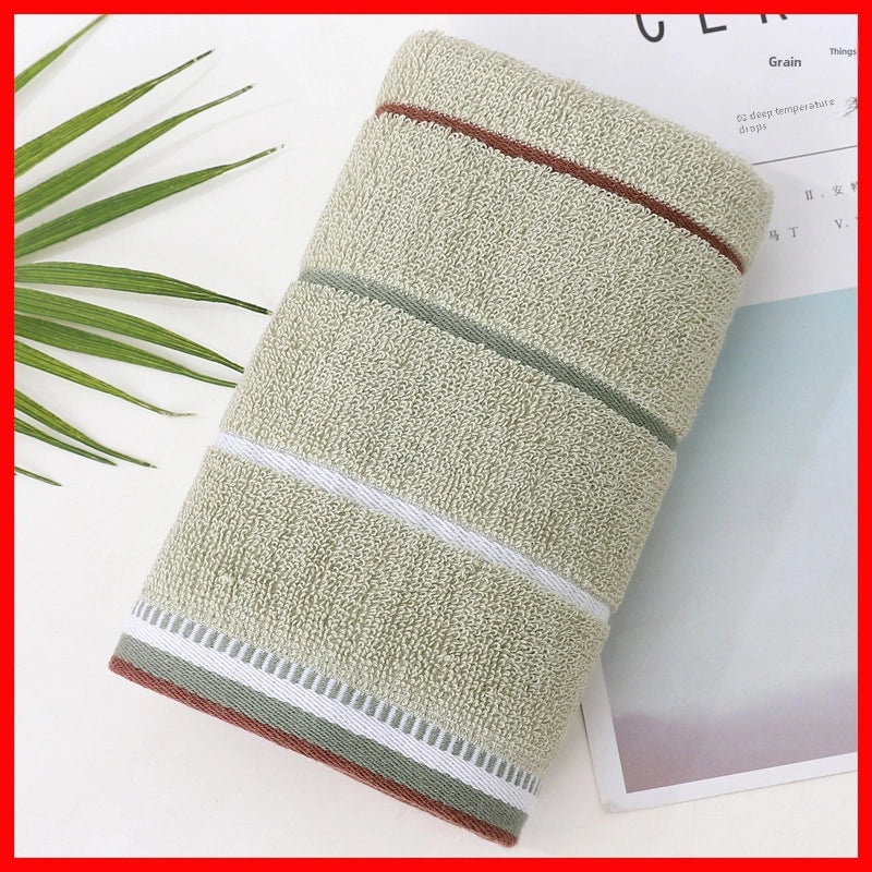 Thickened Cotton and Coral Fleece Face Towel Absorbent Soft Embroidered Logo Personalized Gift|Home & Living Towels