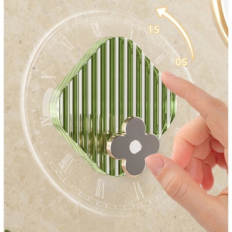 Minimalist Four Leaf Clover Hooks ABS PET Material | Home Organization Accessories