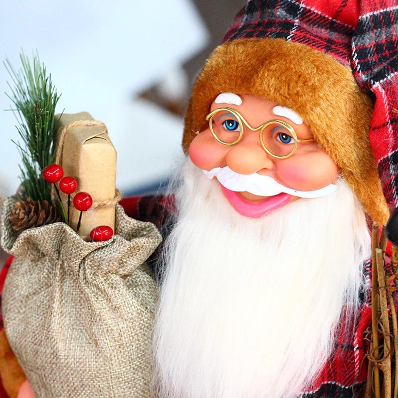 21 Inch 24 Inch Santa Claus Doll Christmas Decorations Standing Old Man Ornaments|Christmas Decorations
