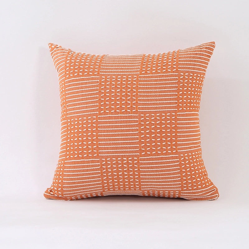 Nordic Simple Diamond Pattern Sofa Waist Pillow Cushion Large Backrest Cushion for Living Room Office|Home Decor Cushions