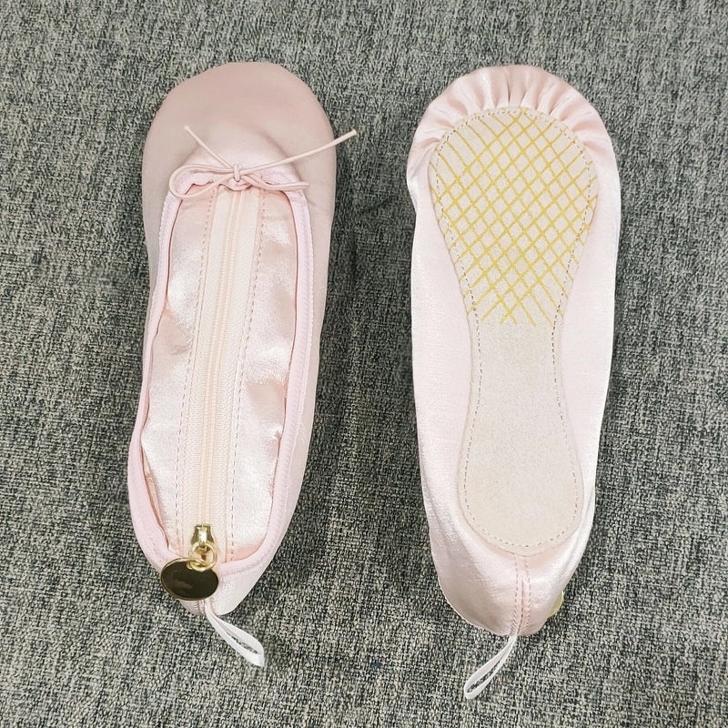 Satin Ballet Shoes Pencil Case Makeup Bag Stylish Dance Accessory | Accessories & Makeup Bags
