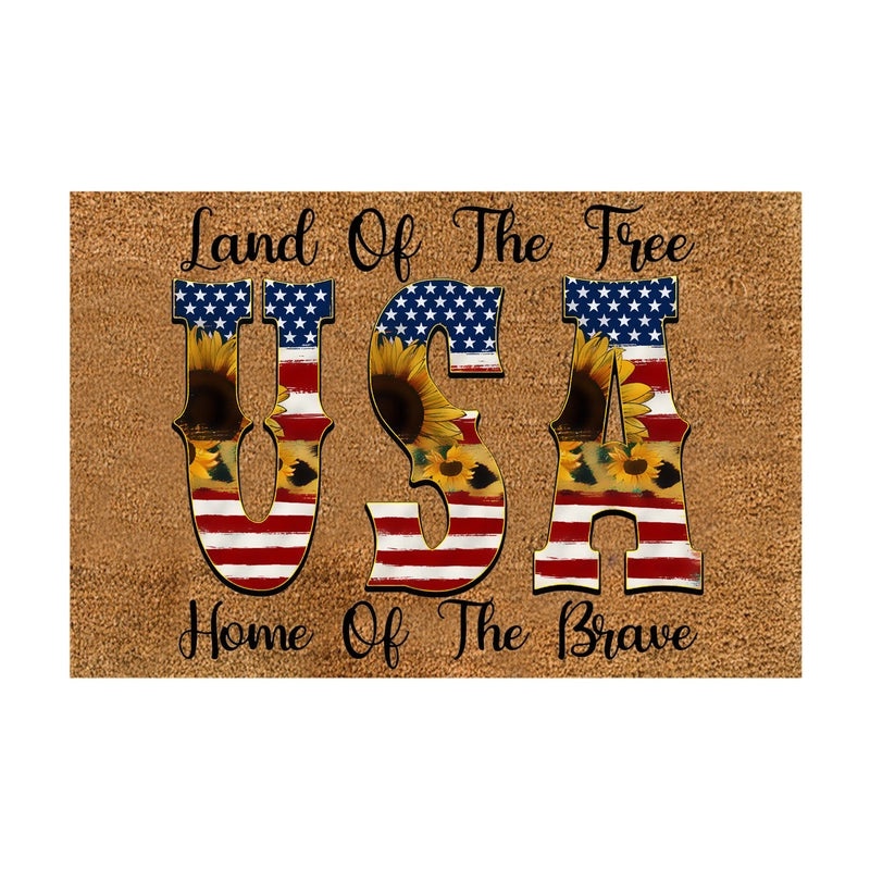 American Flag Polyester Decorative Letters for Casual Vacation | Home Decor Artificial Decorations