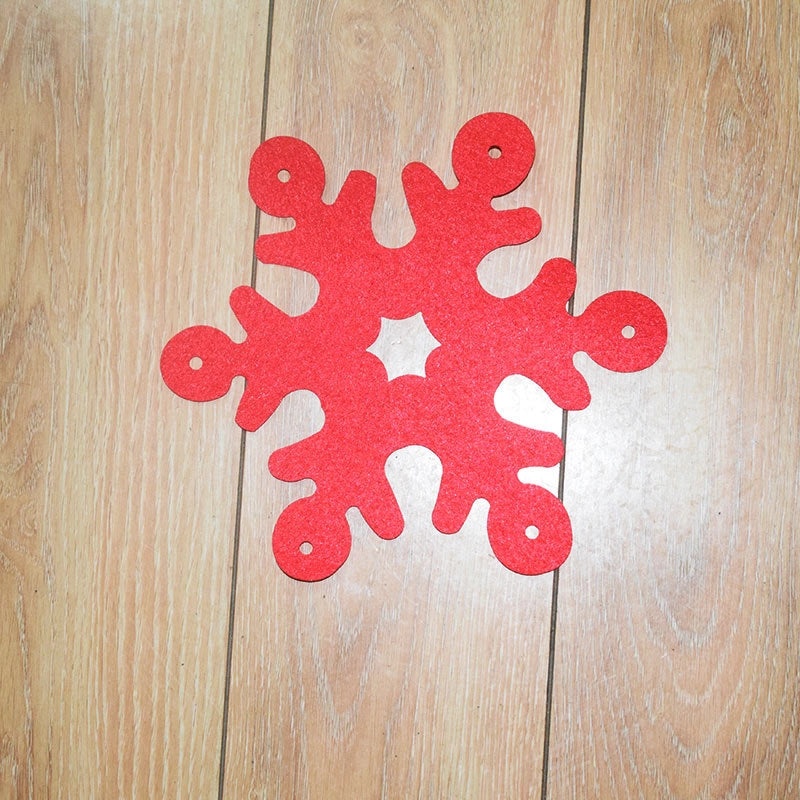 Red Christmas Pendant Decorations for Home | Christmas Ornaments