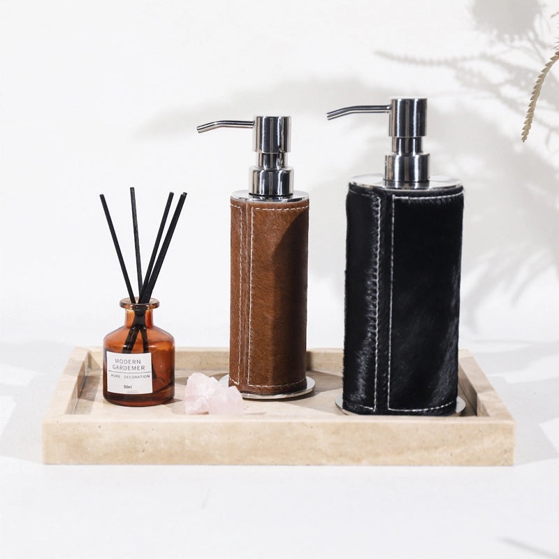 Stainless Steel Horse Hair Soap Dispenser for Hotel Villa | Bathroom Accessories