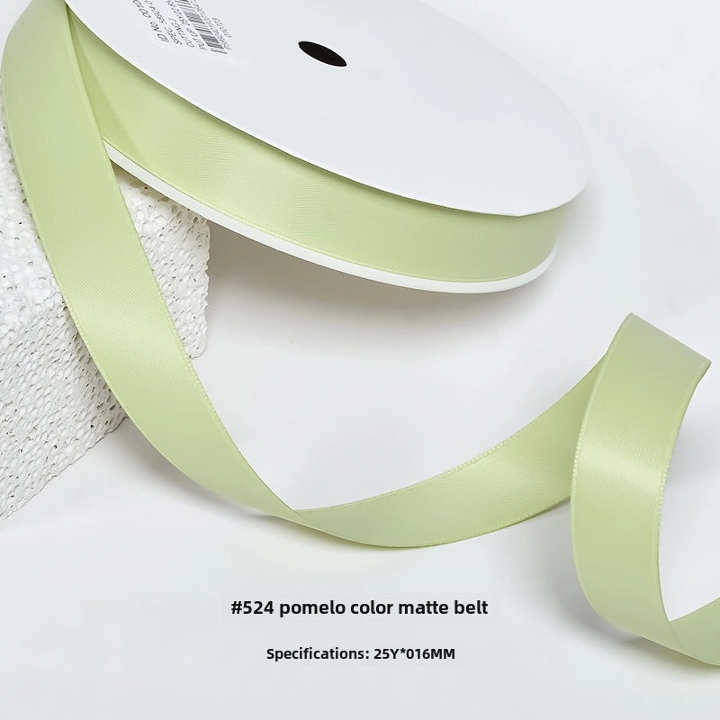 Yao Ming Han Style Milk Silk Ribbon Bow Hair Accessory Korean Full-matte Floral Packaging Belt|Hair Accessories