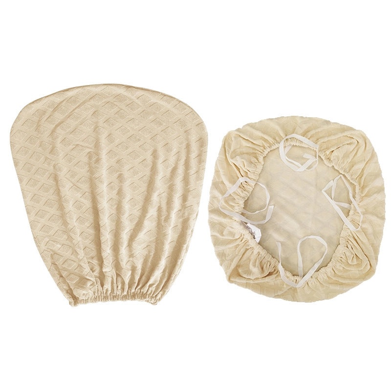 Elastic Jacquard Office Swivel Chair Cover Split Stool Backrest Protector Stretch Chair Cover|Office Furniture Accessories