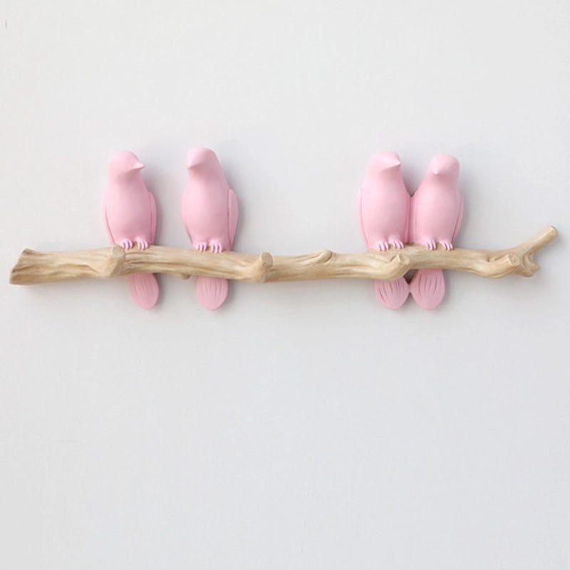 Nordic Bird Wall Hook Creative Key and Coat Hanger Punch-Free Seamless Design|Home Decor & Wall Hooks