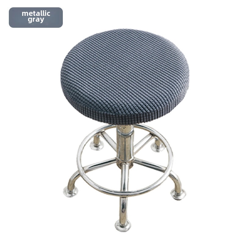 Durable Dustproof Round Stool Cover All-inclusive Protective Household Seat Protector|Home Decor Chairs Accessories
