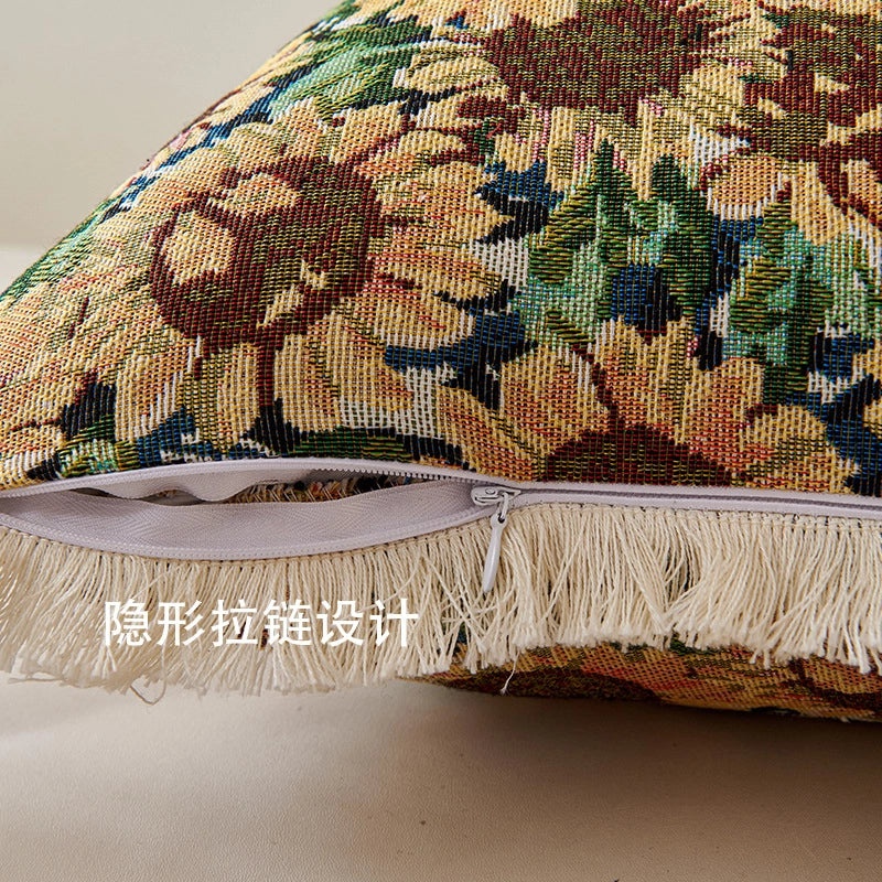 Minimalist Geometric Cotton Linen Pillow Covers for Home Decor | Home Textiles & Bedding