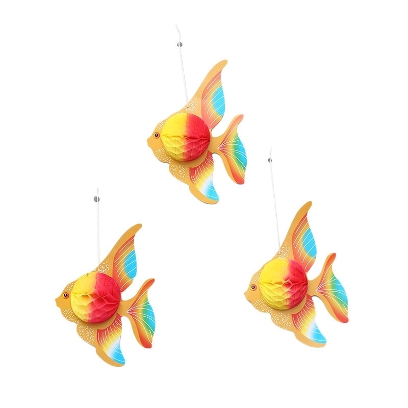 Hawaiian Fish Paper Hanging Ornaments for Casual Daily Decor|Home Decor Accessories