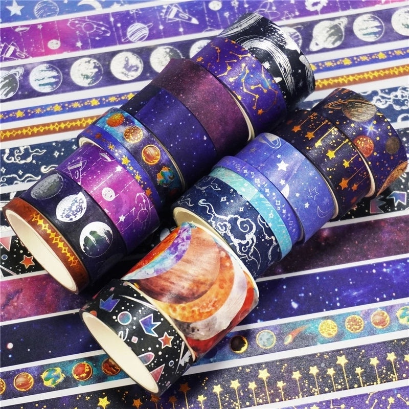 Cartoon School Themed Washi Tape Set for Casual Crafting|Washi Tape & Decorative Tapes