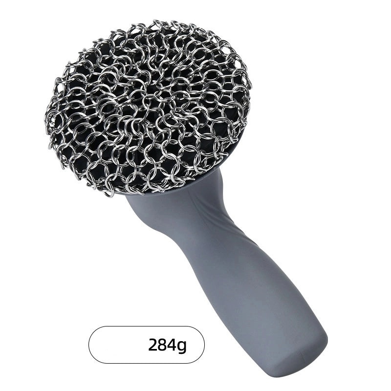 Solid Color 316 Stainless Steel Silica Gel Cleaning Brush for Household & Cleaning Supplies|Household Cleaning Tools