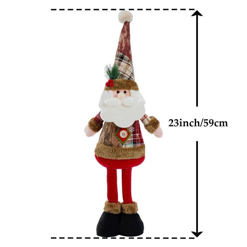 Festive Christmas Snowman and Elk Retractable Decorations for Home|Christmas Decorations